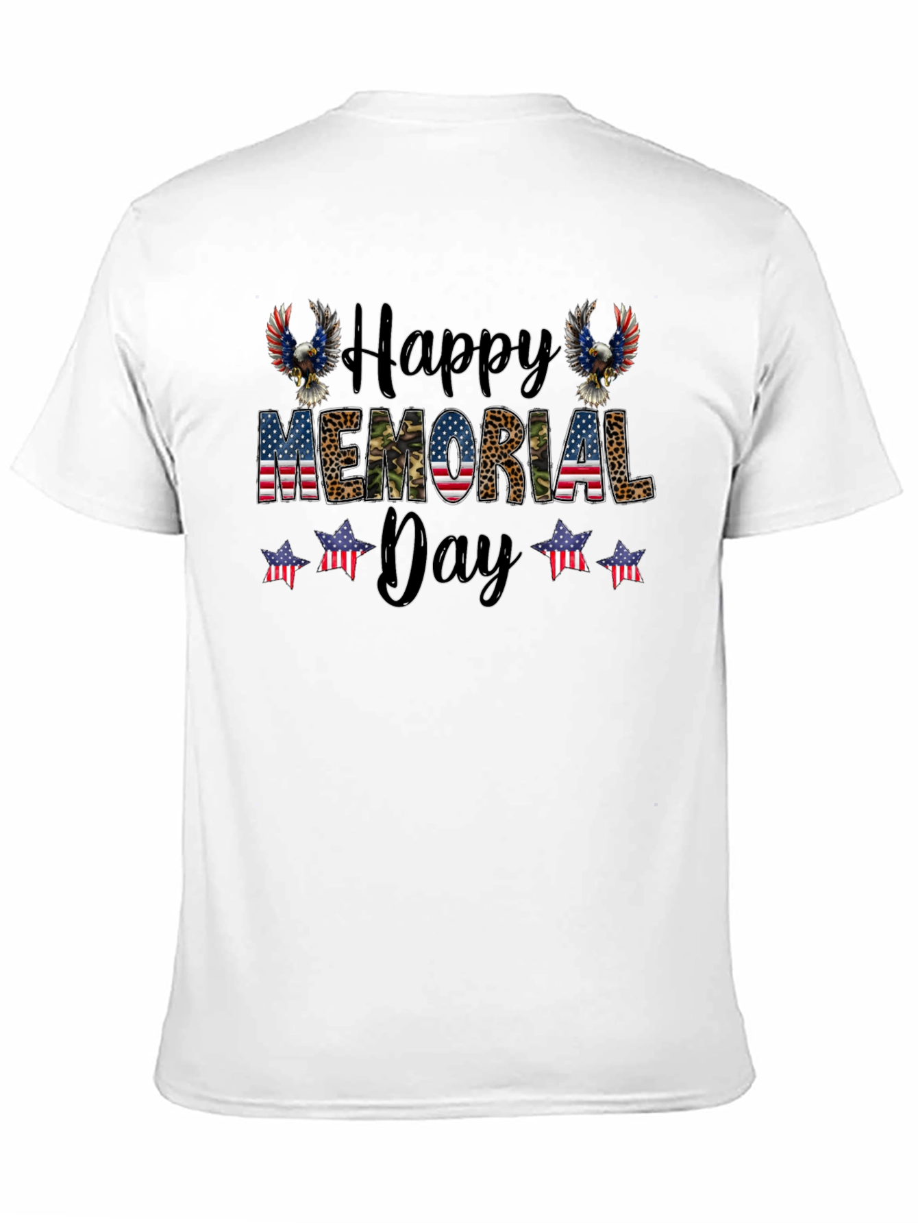 Happy Memorial Day Patriotic T-Shirt