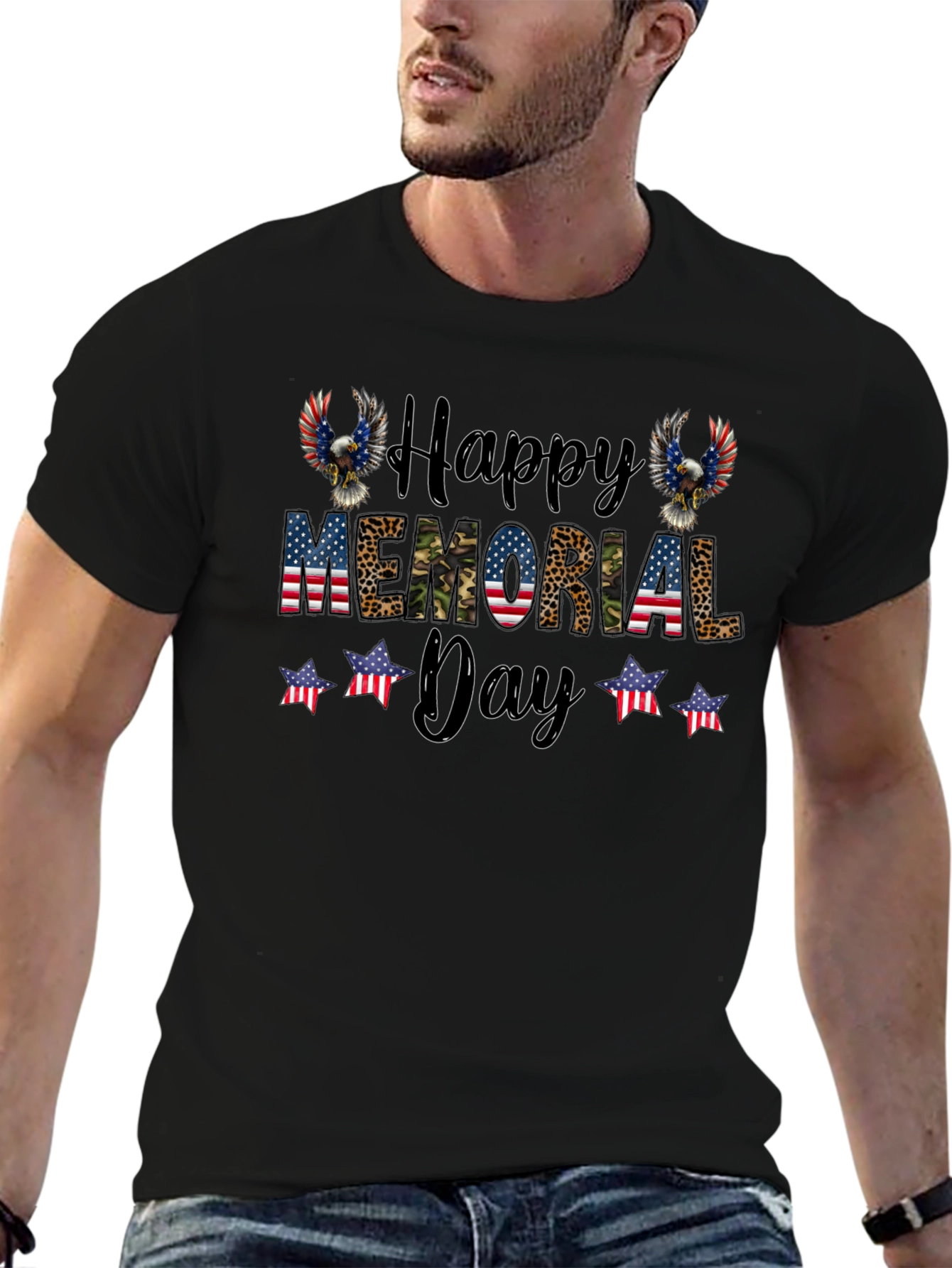 Happy Memorial Day Patriotic T-Shirt