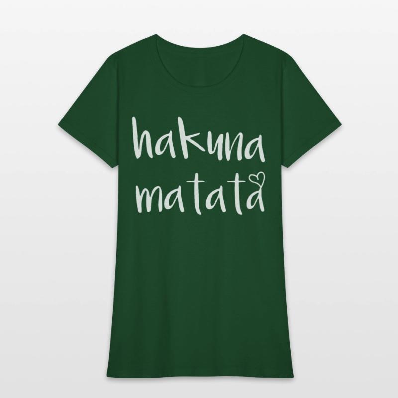 Hakuna Matata Don t Worry Happy Disney Cool Gift W