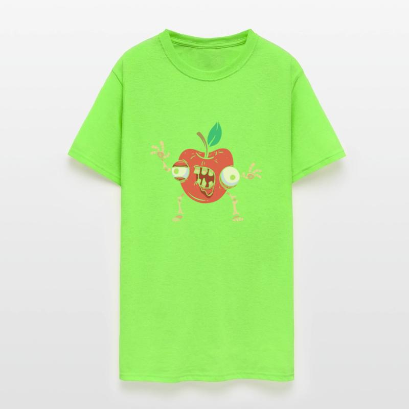 Halloween Apple Zombie Food Fruit Monster Spooky