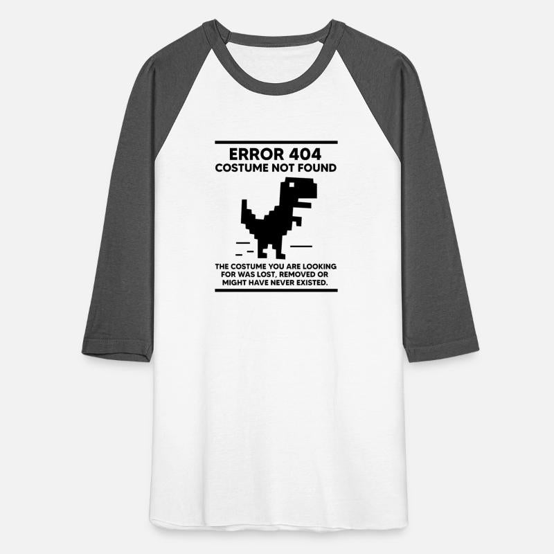 Halloween Error 404 Costume Not Found Coding Shirt