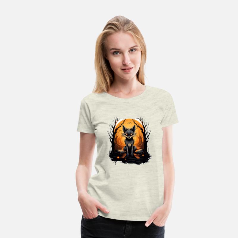 Halloween fox forest