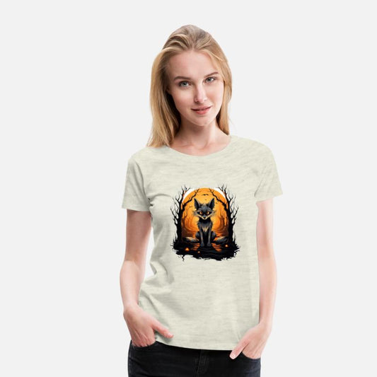 Halloween fox forest