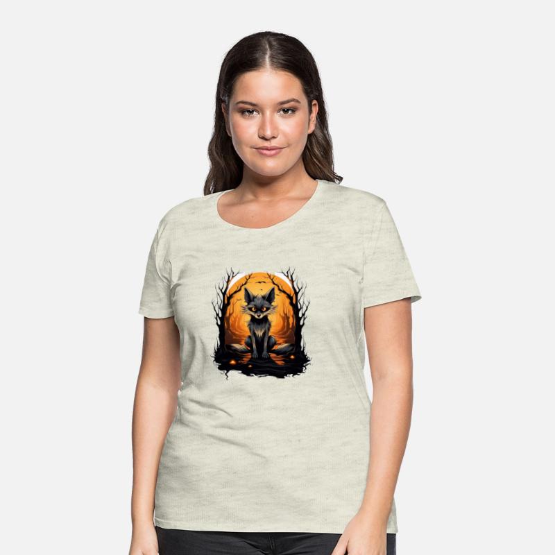 Halloween fox forest