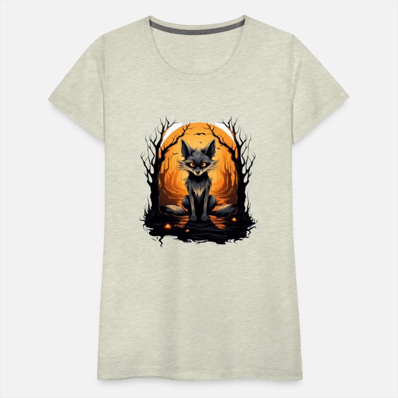 Halloween fox forest