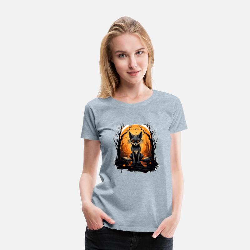 Halloween fox forest
