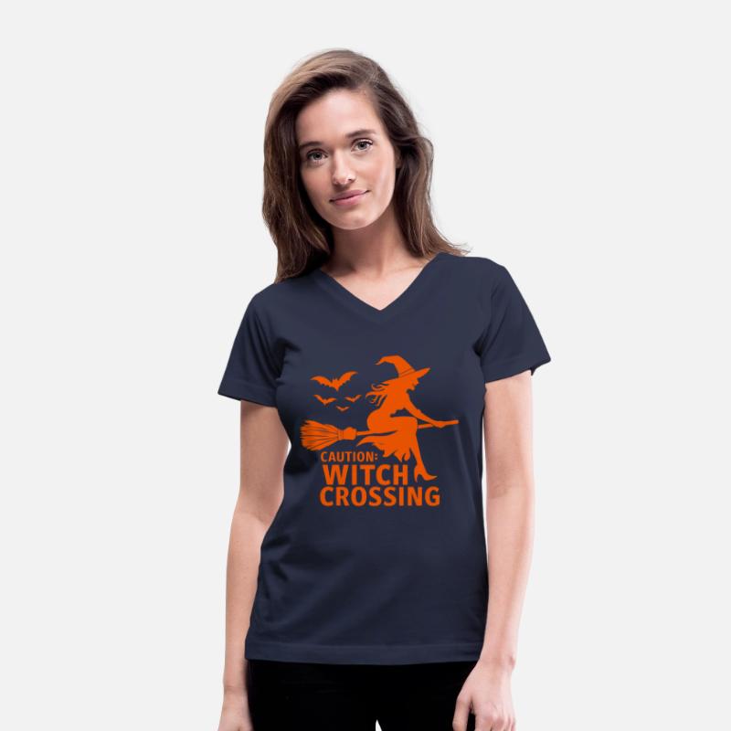 Halloween Witch - Witch Broom Caution Witch Crossi