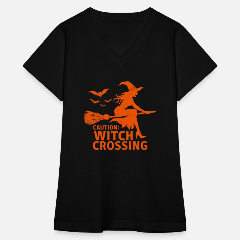 Halloween Witch - Witch Broom Caution Witch Crossi