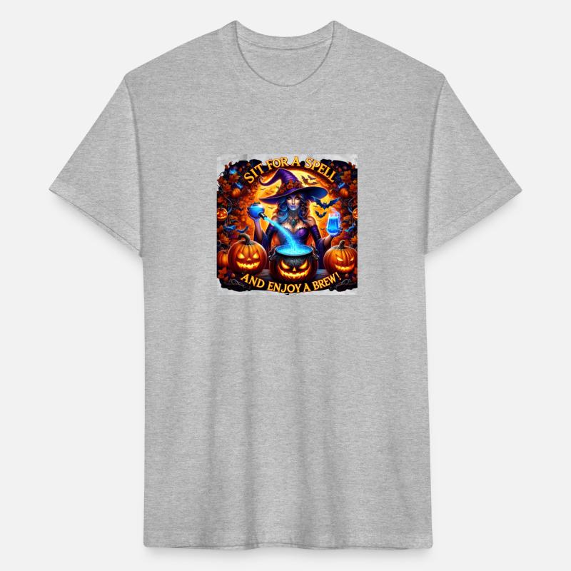 Halloween Witch png - Mystical Art Print