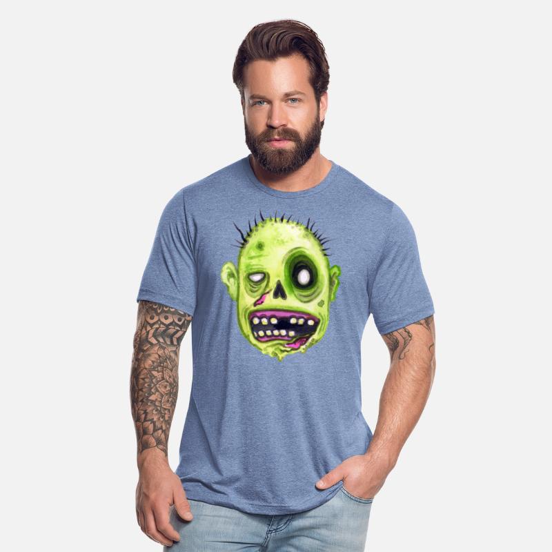 Halloween Zombie Monster Face