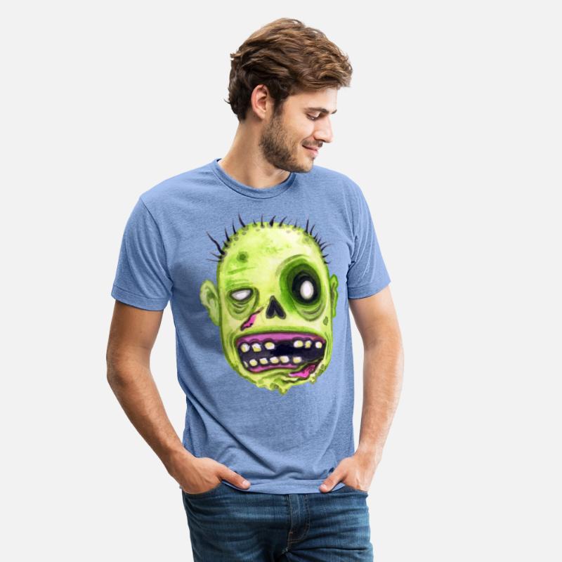 Halloween Zombie Monster Face