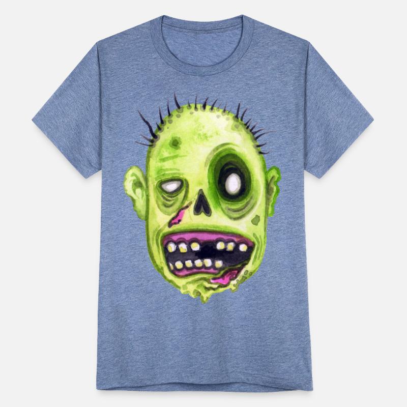 Halloween Zombie Monster Face