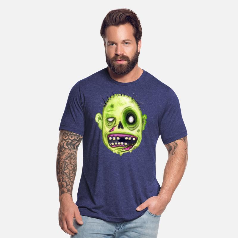Halloween Zombie Monster Face