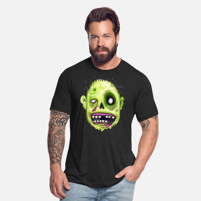 Halloween Zombie Monster Face