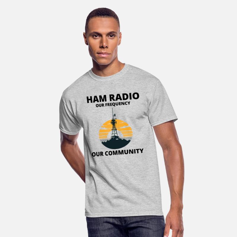 Ham Radio Tower Sunrise Uniting Our Frequency