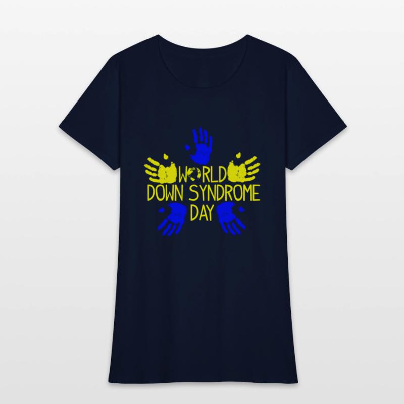 Hand Print World Down Syndrome Day