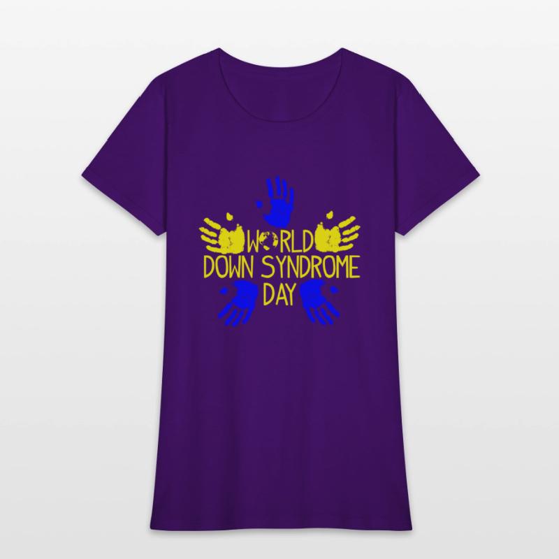 Hand Print World Down Syndrome Day