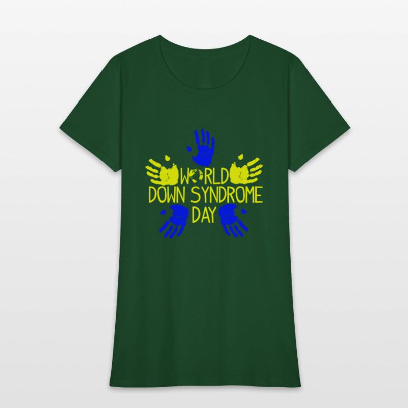 Hand Print World Down Syndrome Day
