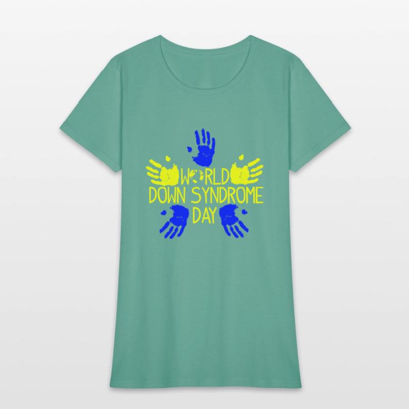 Hand Print World Down Syndrome Day