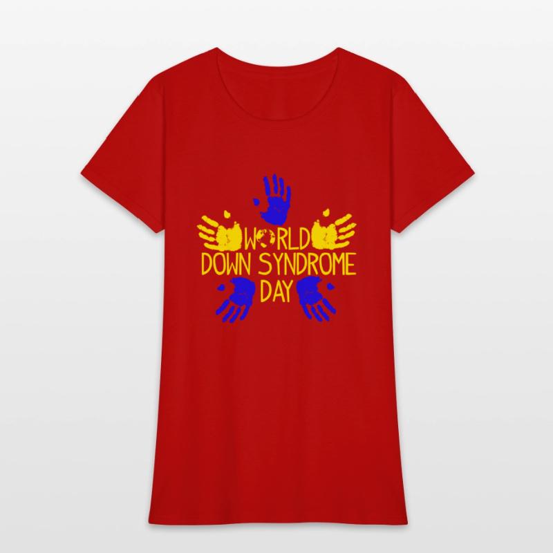 Hand Print World Down Syndrome Day
