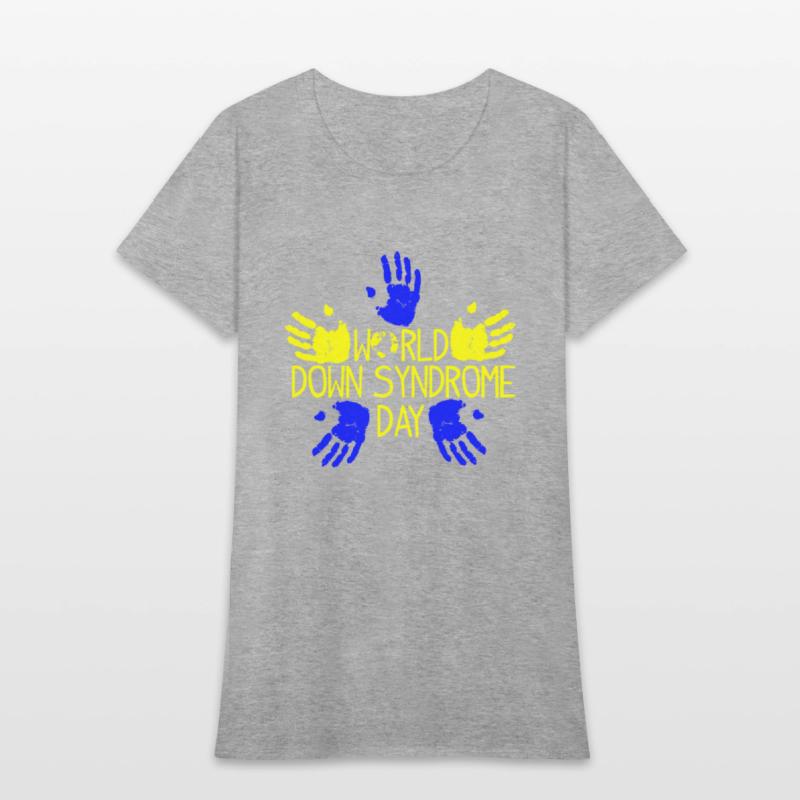 Hand Print World Down Syndrome Day