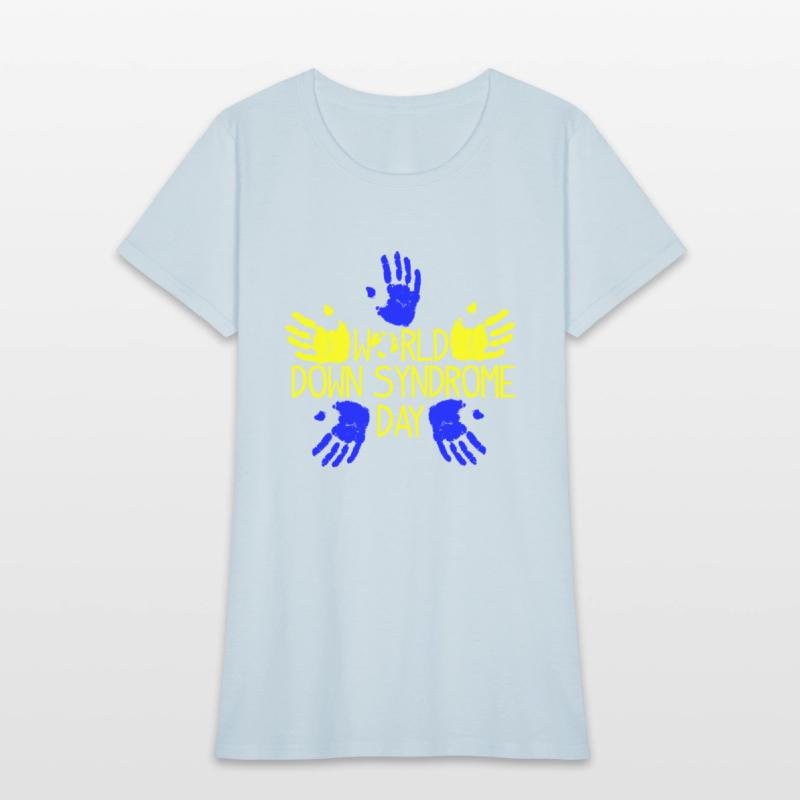 Hand Print World Down Syndrome Day