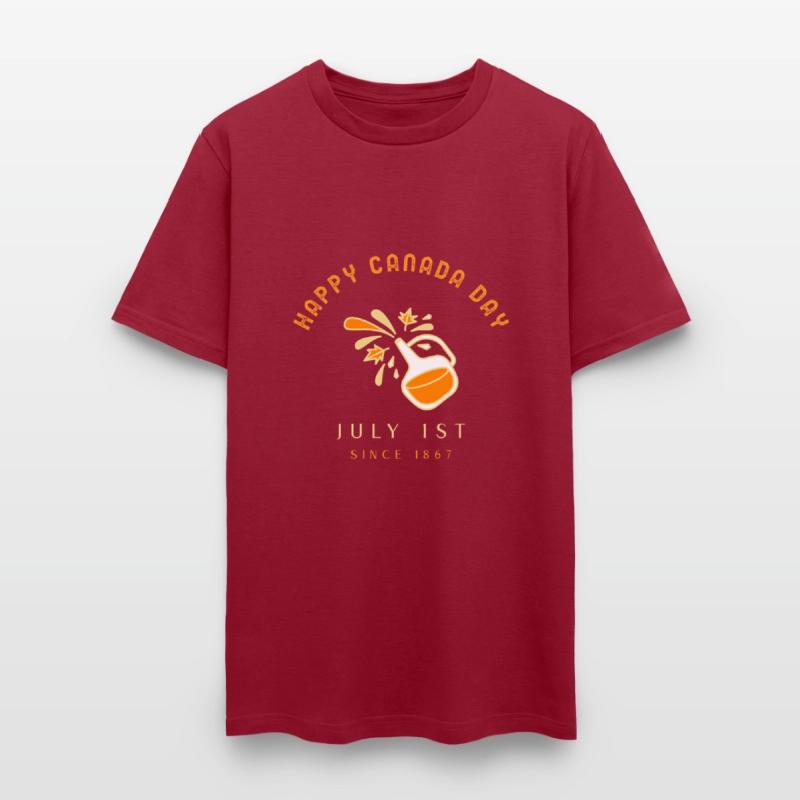 Happy Canada Day Maple Syrup Jug