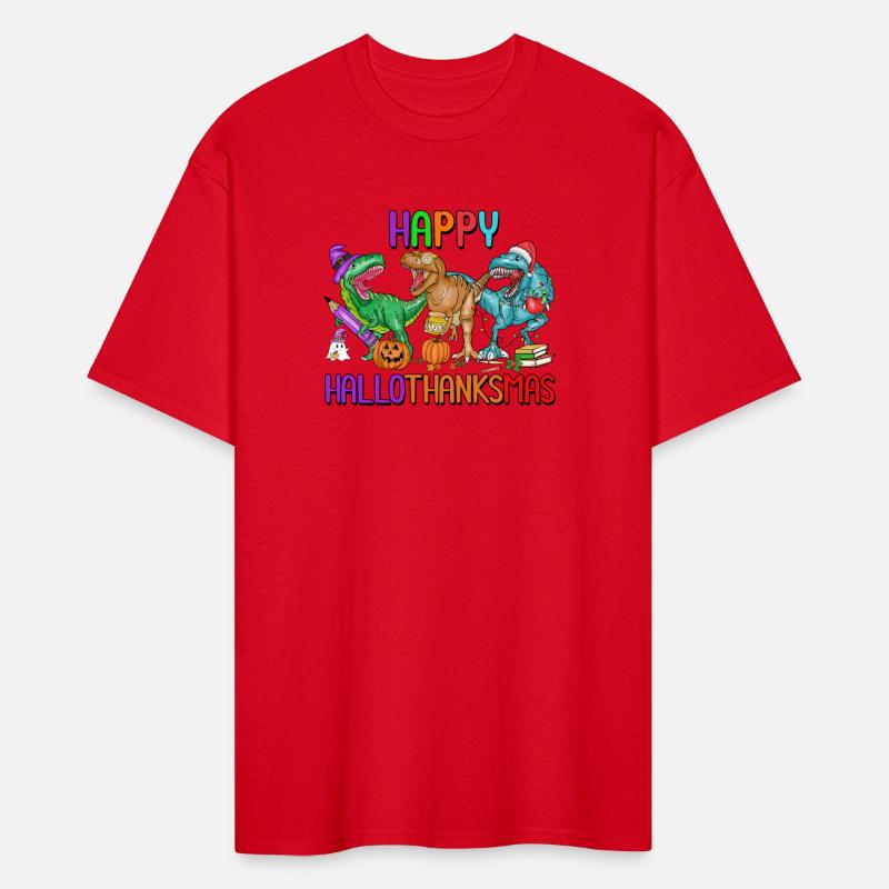 Happy Hallothanksmas Dinosaurs T Rex Turkey