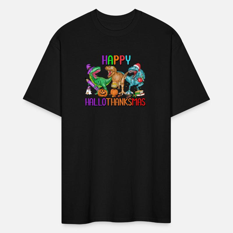 Happy Hallothanksmas Dinosaurs T Rex Turkey