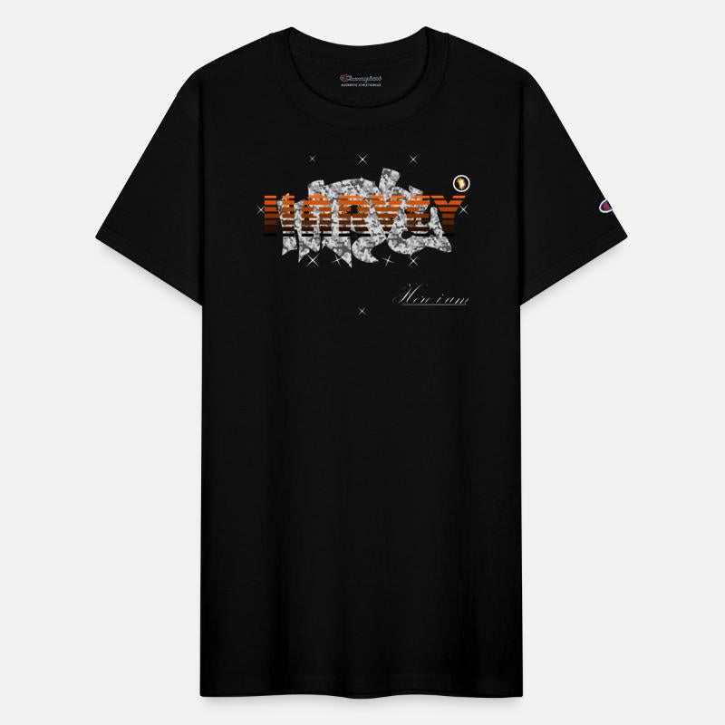 Harvey black & orange - army and bitcoin design