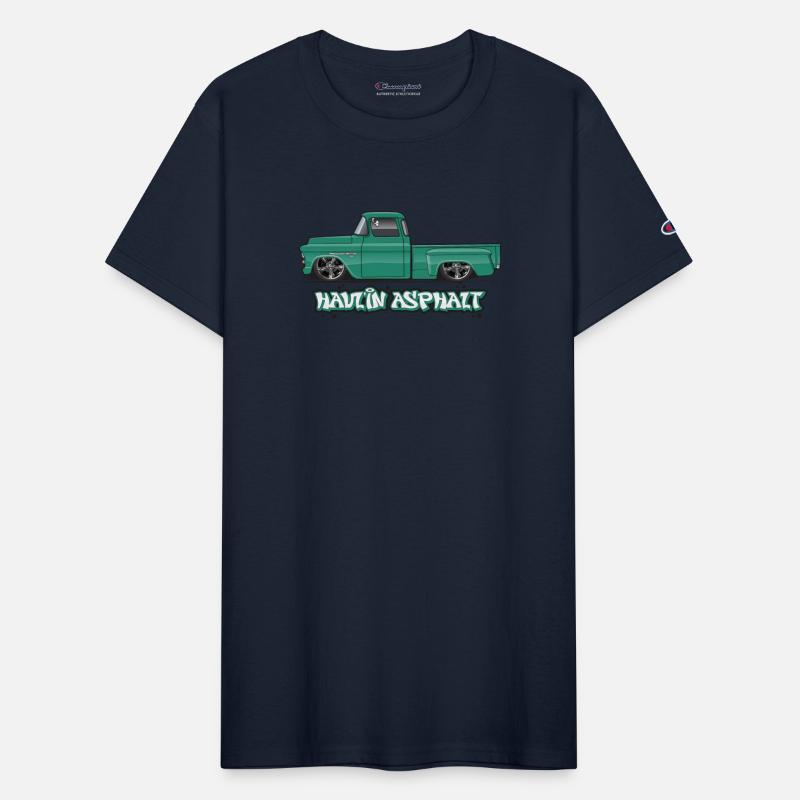 Haul In Asphalt Ocean Green