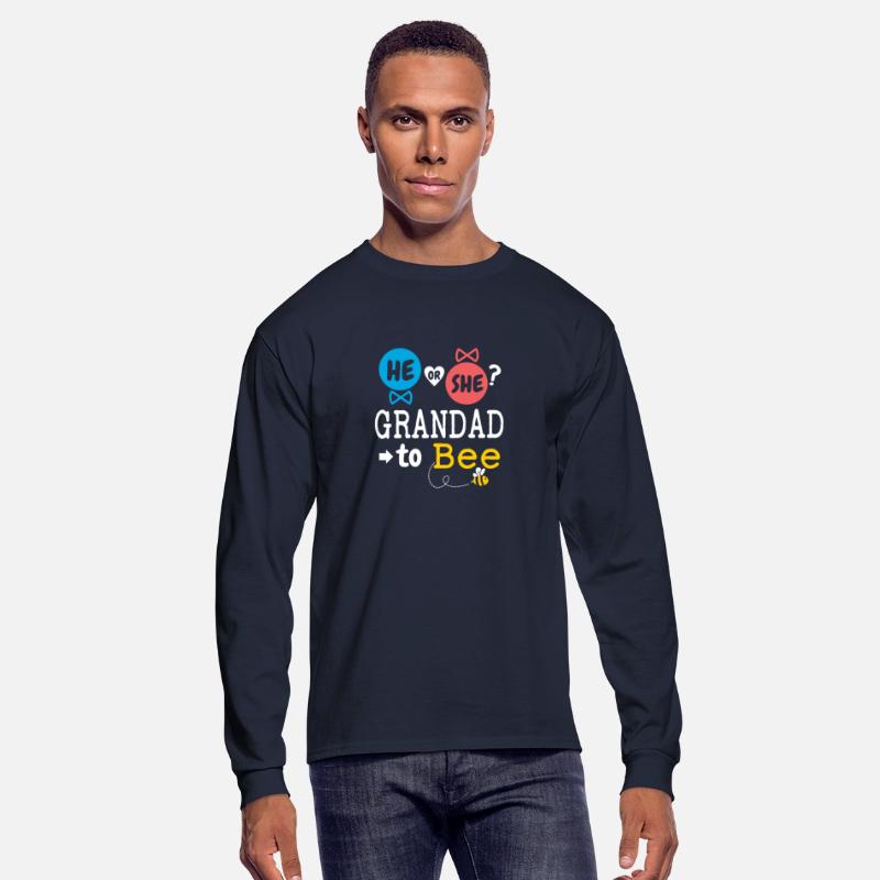 He or She Grandad To Bee Gender Reveal Family