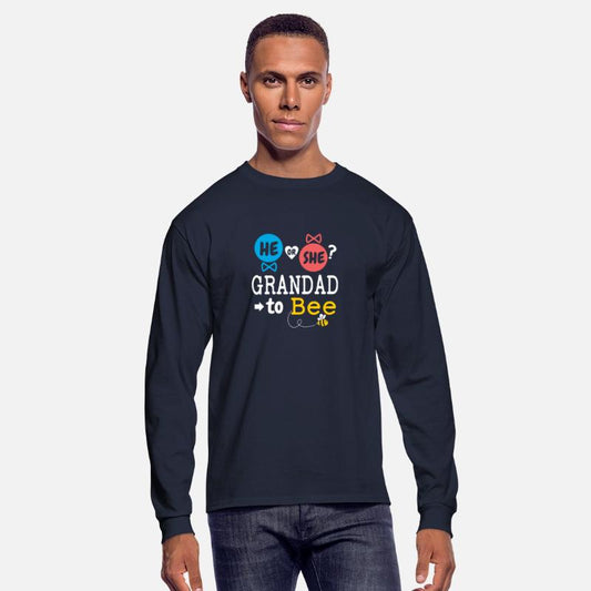 He or She Grandad To Bee Gender Reveal Family