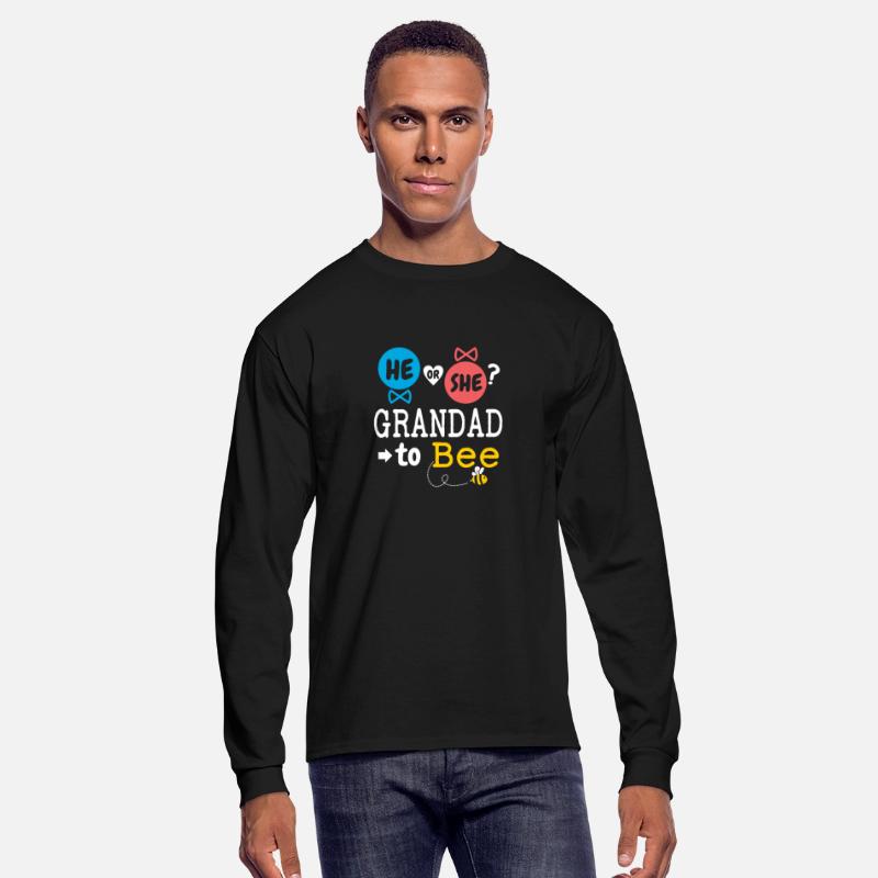 He or She Grandad To Bee Gender Reveal Family