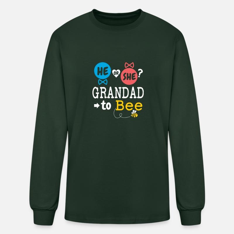 He or She Grandad To Bee Gender Reveal Family