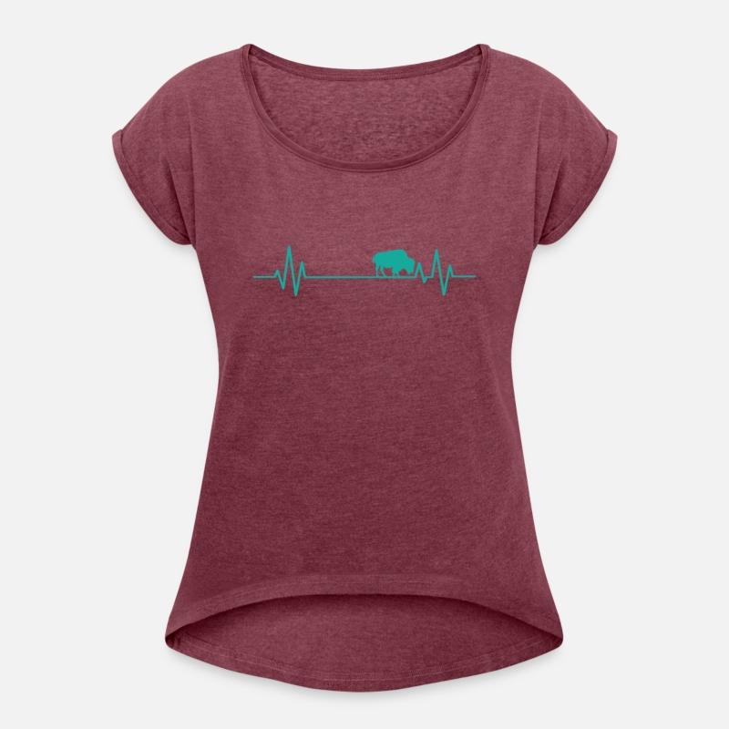 Heartbeat Line Bison Animal