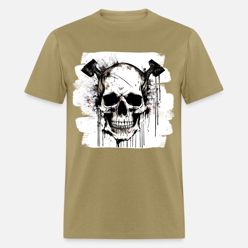 Heavy Metal Trash Polka Tattoo Style