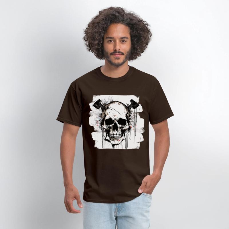 Heavy Metal Trash Polka Tattoo Style