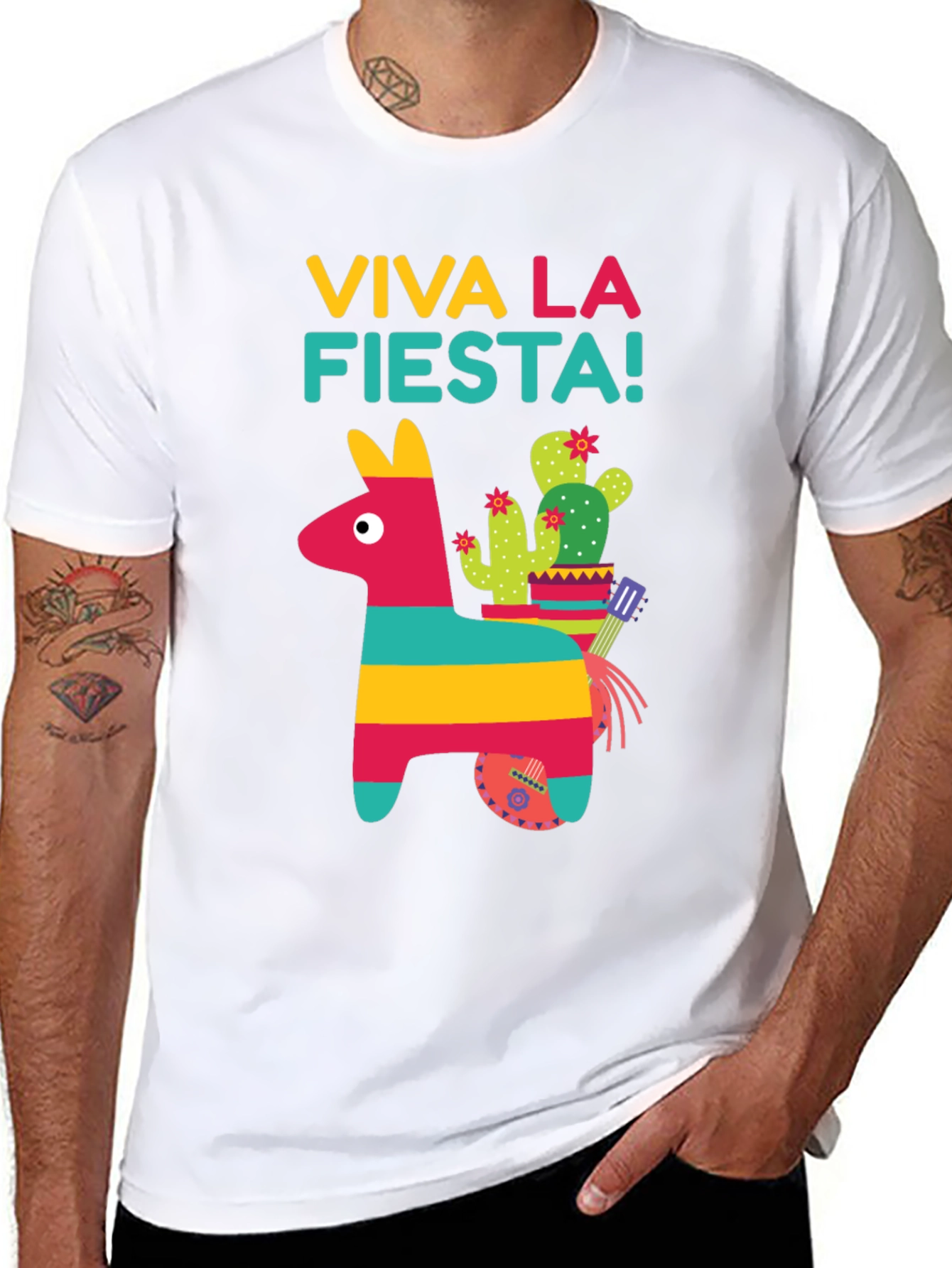 Viva La Fiesta T-Shirt - Festive Celebration Tee
