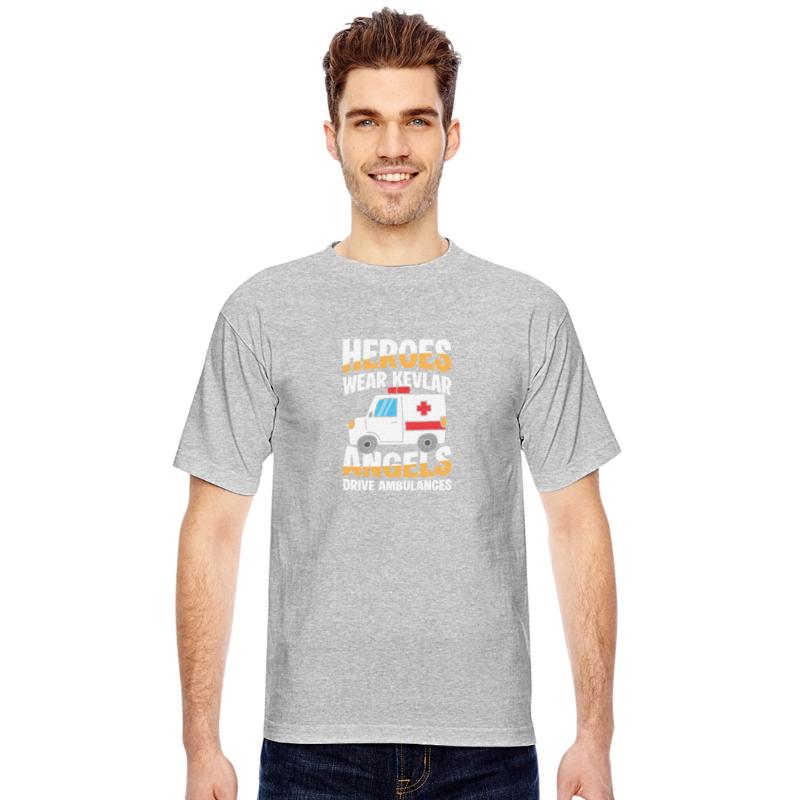 Heroes Wear Kevlar Angels Drive Ambulances