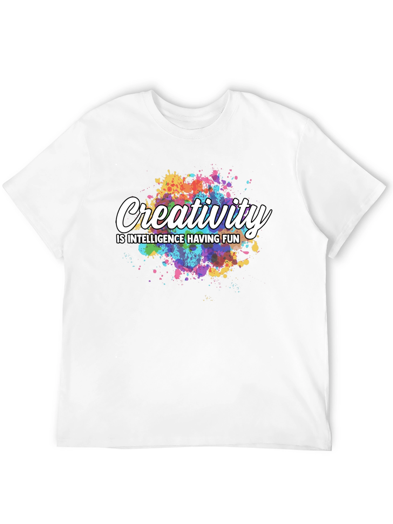 Creativity Quote Black T-Shirt