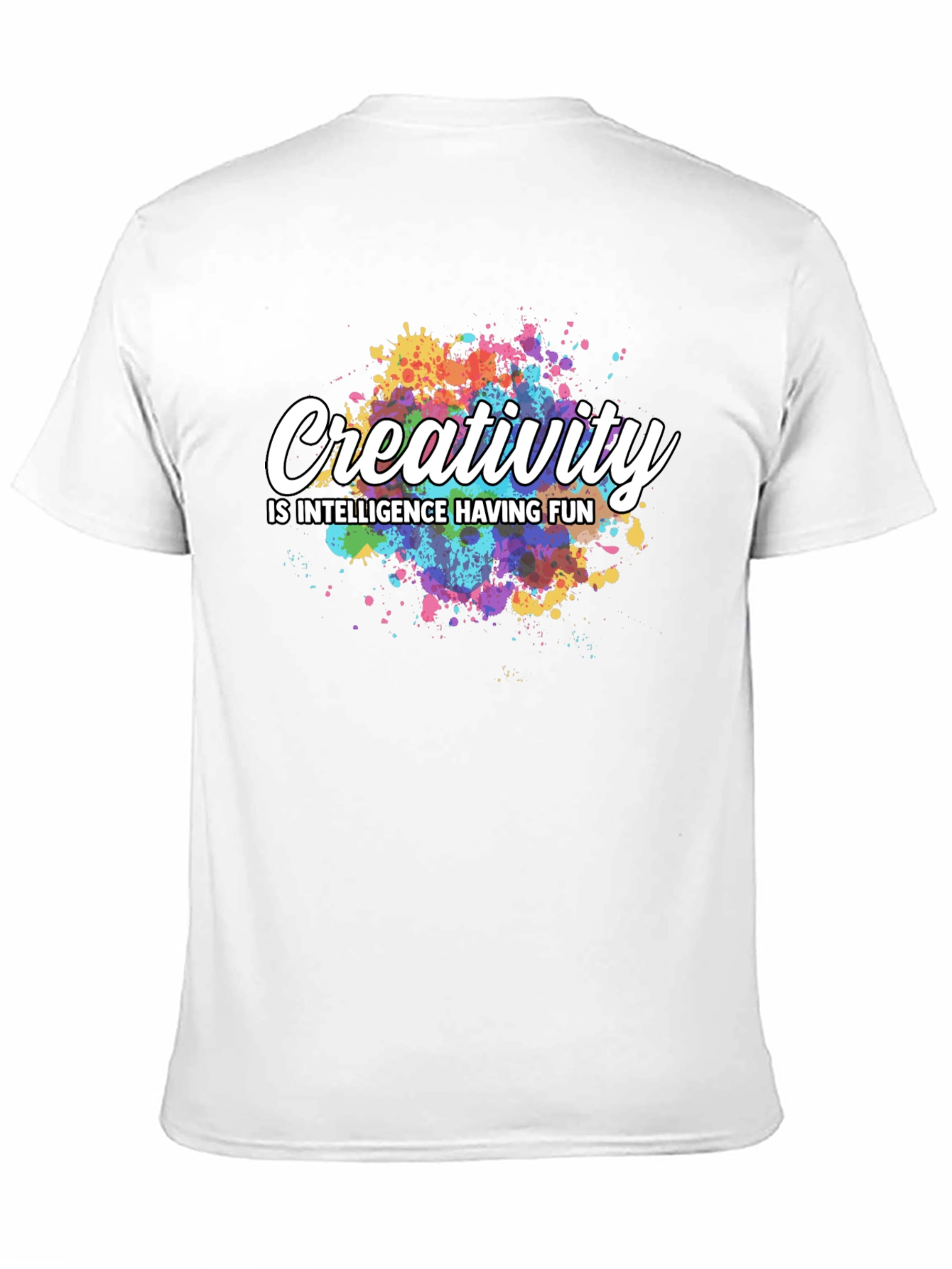 Creativity Quote Black T-Shirt