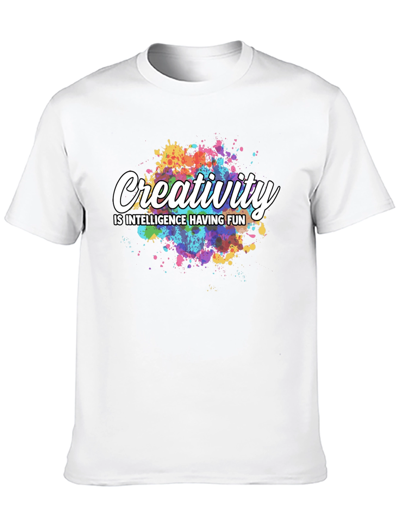 Creativity Quote Black T-Shirt