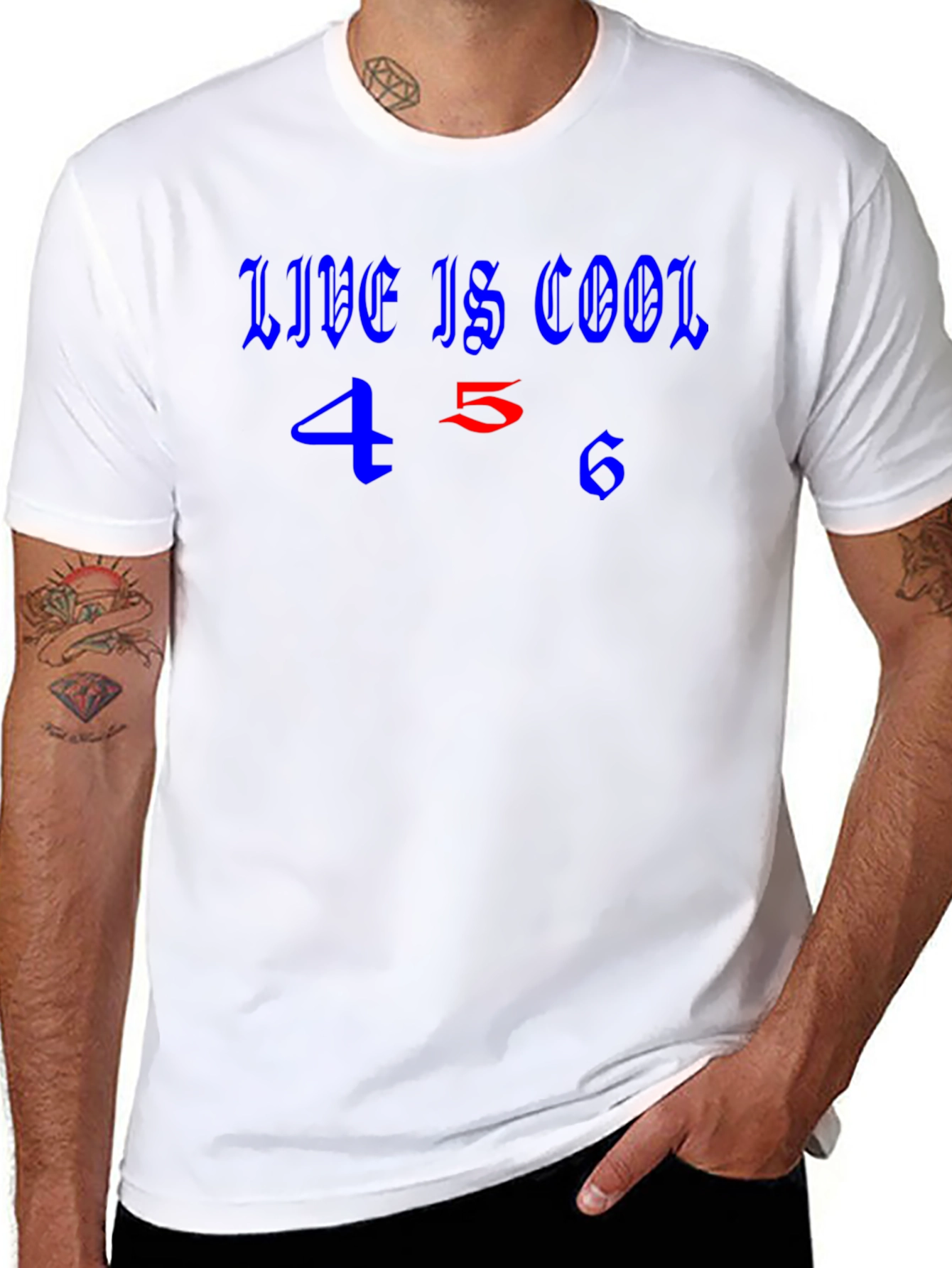 Live Is Cool Graphic Tee