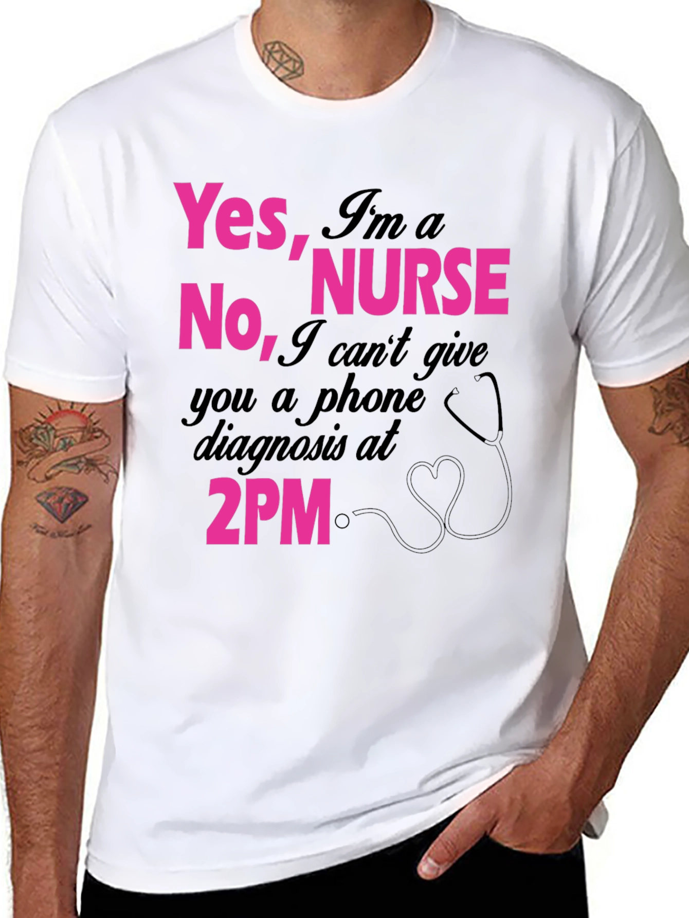 Funny Nurse T-Shirt: Yes Im a Nurse