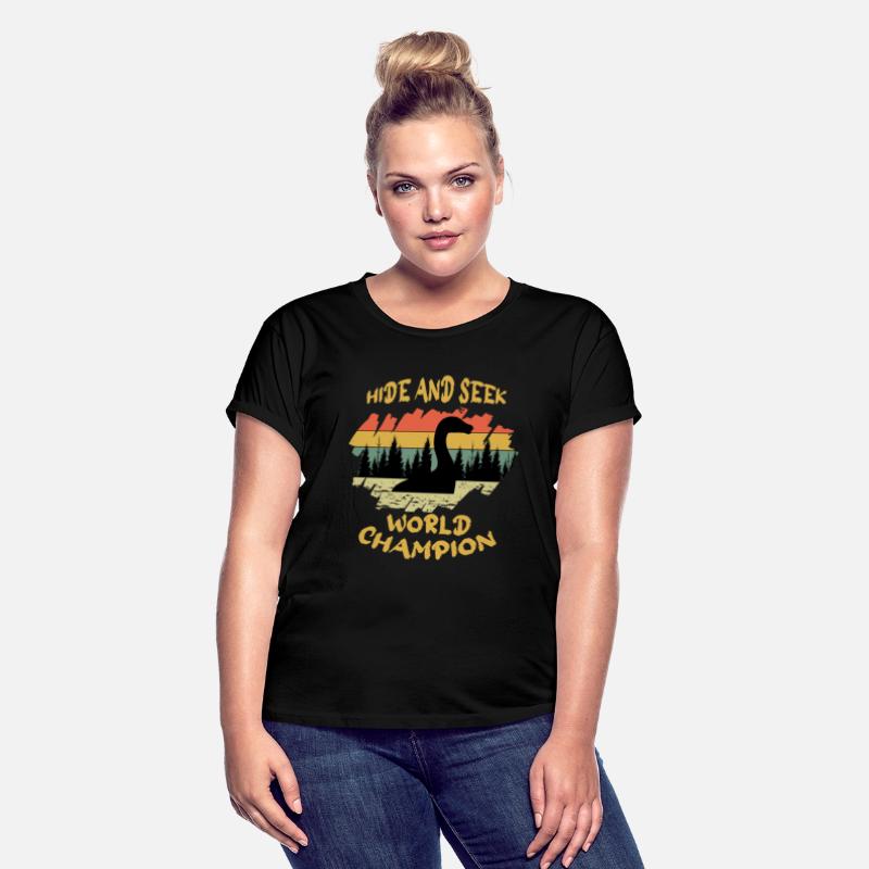 Hide Seek Champion Nessie Loch Ness Cryptid Retro
