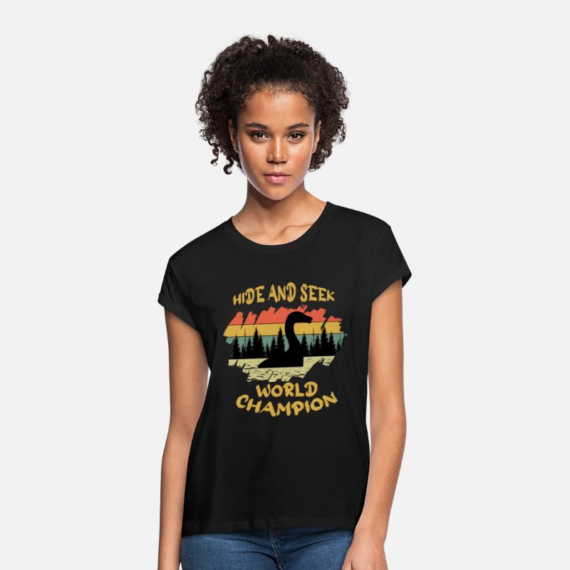 Hide Seek Champion Nessie Loch Ness Cryptid Retro