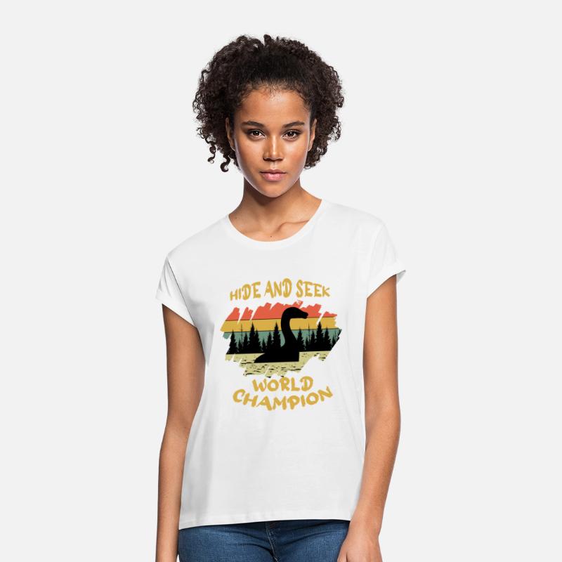 Hide Seek Champion Nessie Loch Ness Cryptid Retro