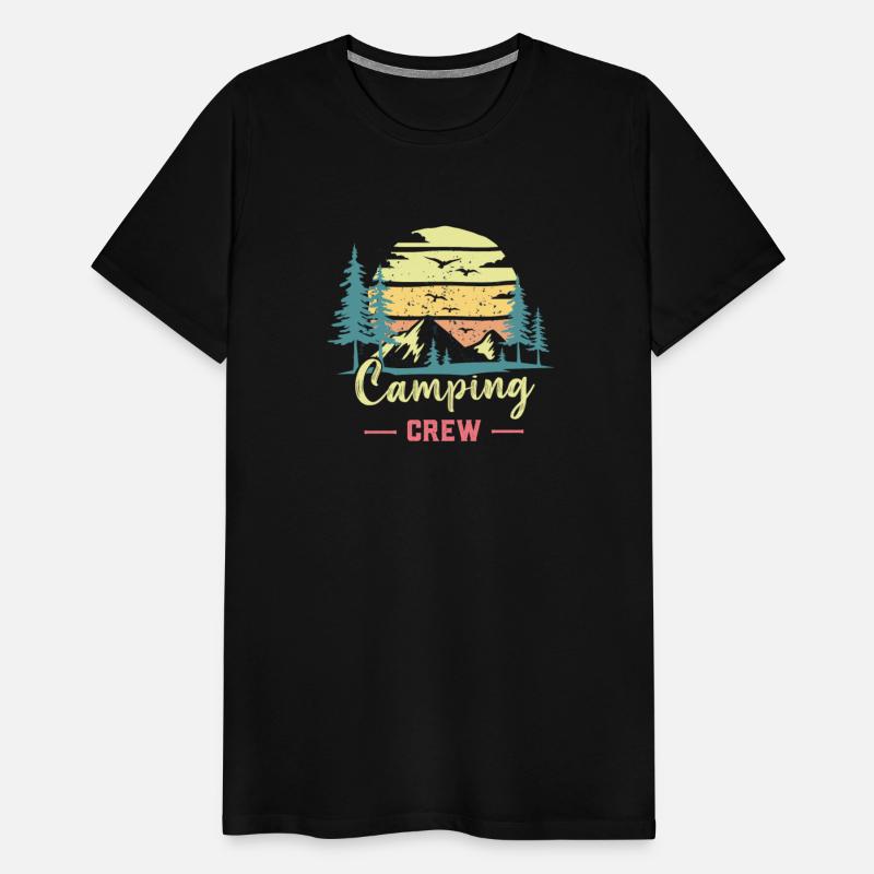 Hiking Camp Matching Campfire Camping Crew