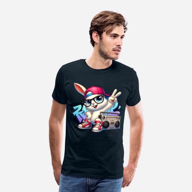 Hip Hop Glasses Easter Bunny